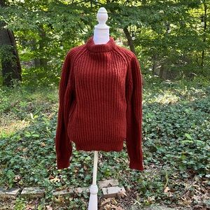 Vintage lands end wool sweater
